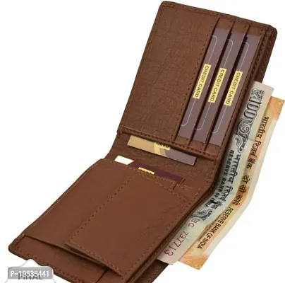 Designer Artificial Leather Solid Wallet For Men