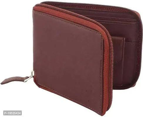 Designer Artificial Leather Solid Wallet For Men-thumb0