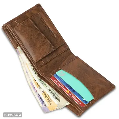 Designer Artificial Leather Solid Wallet For Men-thumb0