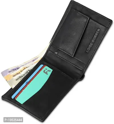 Designer Artificial Leather Solid Wallet For Men