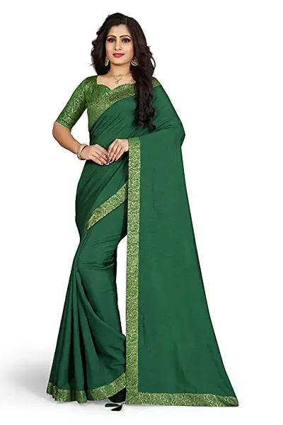 Stunning Latest Design Rangoli Silk Women Saree with Blouse Piece