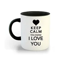 WHATS YOUR KICK (CSK|Love|Anniversary|Birthday|Couple|Valentine Red & Black Inner Colour Set of 2 Coffee Mug- Gift for Boyfriend, Gift for Girlfriend, Best Gift, Lover Gifts, (Design 18)-thumb3