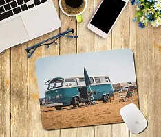 Whats Your Kick Automobile | Travel | Car | Cycle | Motorbike | Vespa Theme Printed Mouse Pad/Designer Waterproof Coating Gaming Mouse Pad for Computer/Laptop (Multi 9)-thumb1