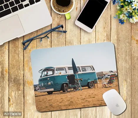 Whats Your Kick Automobile | Travel | Car | Cycle | Motorbike | Vespa Theme Printed Mouse Pad/Designer Waterproof Coating Gaming Mouse Pad for Computer/Laptop (Multi 9)-thumb2