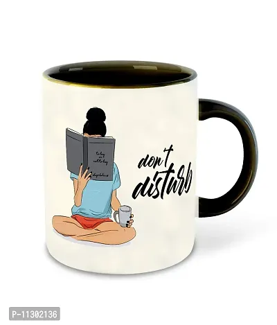 Whats Your Kick? (CSK) - Books Reading, Reader Inspired Designer Printed Black Ceramic Coffee |Tea | Milk Mug (Gift | Books | Motivational Quotes | Hobby (Multi 8)