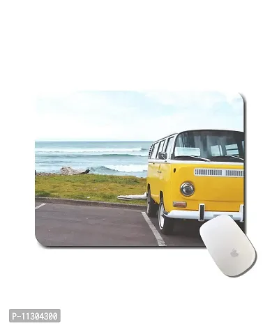 Whats Your Kick Automobile | Travel | Car | Cycle | Motorbike | Vespa Theme Printed Mouse Pad/Designer Waterproof Coating Gaming Mouse Pad for Computer/Laptop (Multi 11)-thumb0