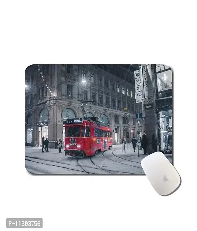 Whats Your Kick Automobile | Travel | Car | Cycle | Motorbike | Vespa Theme Printed Mouse Pad/Designer Waterproof Coating Gaming Mouse Pad for Computer/Laptop (Multi 15)-thumb0