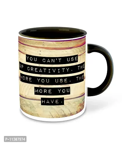Whats Your Kick? (CSK) - Idea & Creativity Inspired Designer Printed Orange Ceramic Coffee |Tea | Milk Mug (Gift | Creativity | Motivational Quotes | Designer (Multi 12)