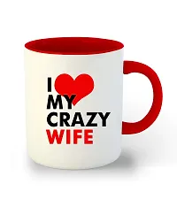 Whats Your Kick (CSK)|Love|Anniversary|Birthday|Couple|Valentine Red & Black Inner Colour Set of 2 Coffee Mug- Gift for Boyfriend, Gift for Girlfriend, Best Gift, Lover Gifts, (Design 11)-thumb2