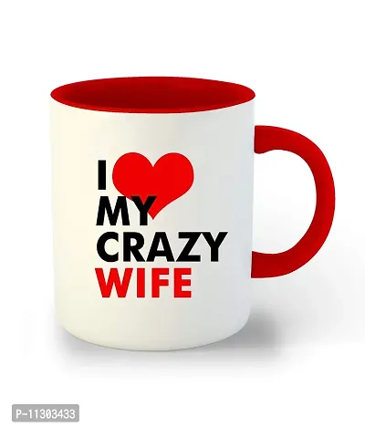 Whats Your Kick (CSK)|Love|Anniversary|Birthday|Couple|Valentine Red & Black Inner Colour Set of 2 Coffee Mug- Gift for Boyfriend, Gift for Girlfriend, Best Gift, Lover Gifts, (Design 11)-thumb3