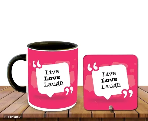 Whats Your Kick (CSK) - Live Love Laugh Inspired Designer Printed Black Ceramic Coffee |Tea |Milk Mug with Desky (Gift | Love |Laugh|Motivational Quotes |Hobby (Multi 15)