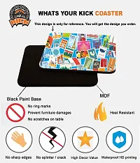 WHATS YOUR KICK (CSK-Animal Cartoons, Inspiration Printed Orange Inner Colour Ceramic Coffee Mug with Coaster- Funny, Cartoons, Best Gift | for Kids, Unique Gifts (Multi 1)-thumb4