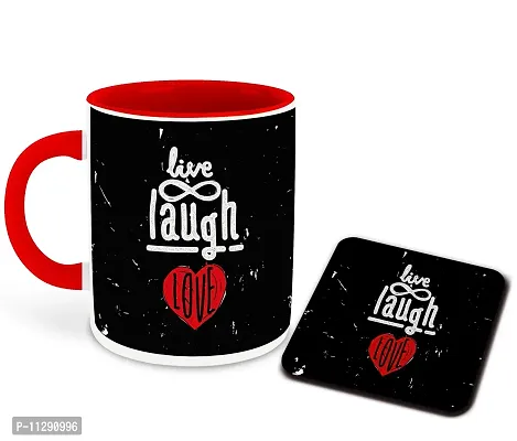 Whats Your Kick (CSK) - Live Love Laugh Inspired Designer Printed Red Ceramic Coffee |Tea |Milk Mug with Desky (Gift | Love |Laugh|Motivational Quotes |Hobby (Multi 12)