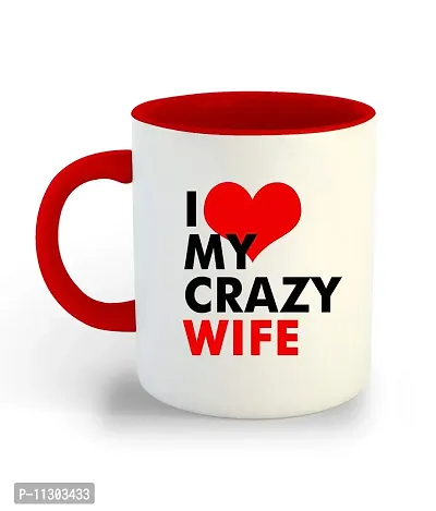 Whats Your Kick (CSK)|Love|Anniversary|Birthday|Couple|Valentine Red & Black Inner Colour Set of 2 Coffee Mug- Gift for Boyfriend, Gift for Girlfriend, Best Gift, Lover Gifts, (Design 11)-thumb2