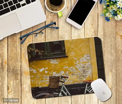 Whats Your Kick Automobile | Travel | Car | Cycle | Motorbike | Vespa Theme Printed Mouse Pad/Designer Waterproof Coating Gaming Mouse Pad for Computer/Laptop (Multi 17)-thumb2