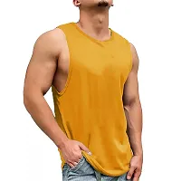 Classic Cotton Printed Gym Vest for Men, Pack of 2-thumb2