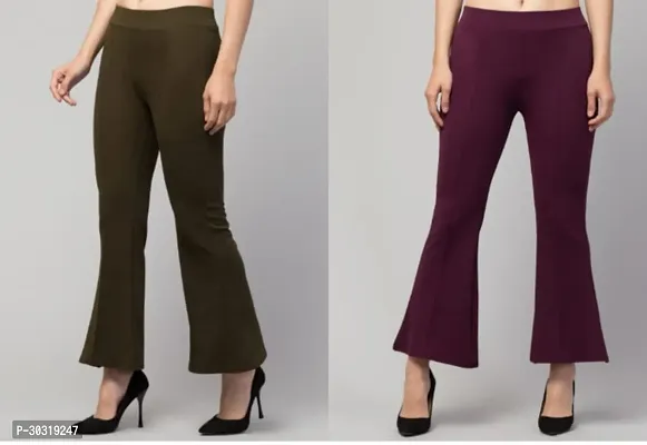 Women Trouser Pants Combo