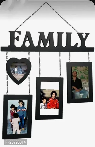 Creations Wooden Wall Hanging Collage With 5 Photo Frame