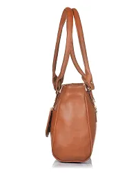 Stylish Women Jennie Faux Leather Handbag Tan Medium-thumb3