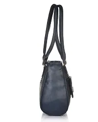 Stylish Women Jennie Faux Leather Handbag Blue Medium-thumb3