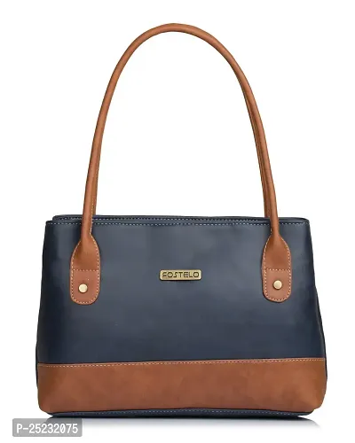 Stylish Women Medium Handbag Blue Fsb 20F1052