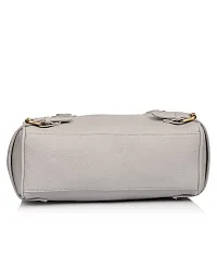 Stylish Women Nightingale Faux Leather Handbag Grey Large-thumb4