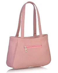 Stylish Women Titanic Faux Leather Handbag Light Pink Medium-thumb2