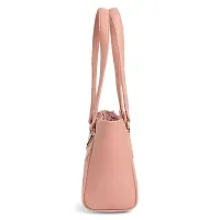 Stylish Women Sana Spacious Faux Leather Handbag Light Pink Medium-thumb3