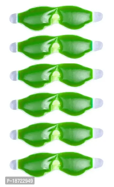 PINNER Cool Magnetic Gel Eyemask Aloevera Relaxing Stress Free Eye mask PACK OF 6-thumb0