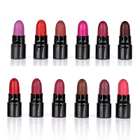 PINNER Mini Pocket Lipstick Combo (Red,Magenta, Mauve, Purple, Peach, Cherry, Nude, Maroon, Brown, Pink, Disco Orange, Chocolate, 17.5 g)-thumb4