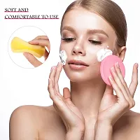 Pinner Face Cleaning Sponge with Headband Face Cleaning Makeup Remover Facial Sponges Soft Pad Puff Multicolor-thumb3