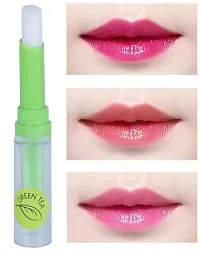 PINNER Fruit Extract Color Changing Green Pink Magic Lipstick Combo Pack of 2nbsp;nbsp;(PINK, 7 g)-thumb1