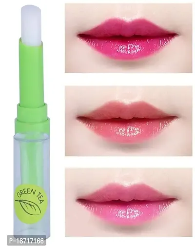 PINNER Fruit Extract Color Changing Green Pink Magic Lipstick Combo Pack of 2nbsp;nbsp;(PINK, 7 g)-thumb2