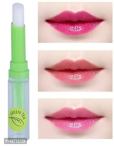 PINNER Fruit Extract Color Changing Green Pink Magic Lipstick Combo Pack of 5?(PINK, 17.5 g)-thumb4