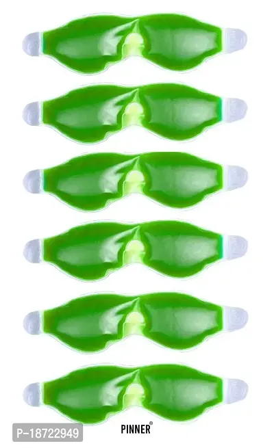 PINNER Cool Magnetic Gel Eyemask Aloevera Relaxing Stress Free Eye mask PACK OF 6-thumb2