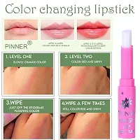 PINNER Multi Pink Color Lipstick Pack Of 3-thumb3