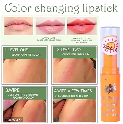 Pinner Pink Magic Color Change Lipstick Combo 2-thumb3