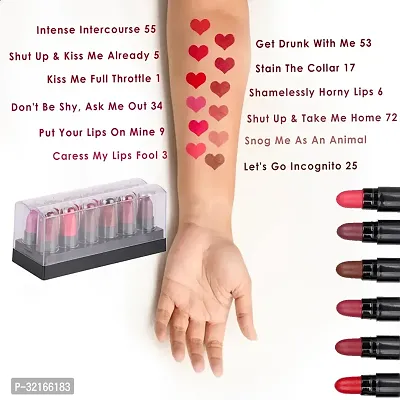 Pinner Matte Lipstick pack Of 12-thumb2