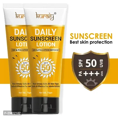 KURAIY  Original SUNSCREEN Skin Care Face Cream Serum Oil Stick Mask Body Whitening Anti Acne Lighten pack of 2-thumb0