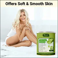 KURAIY Aloevera  Wax for Smooth Hair Removal - 800gm Aloevera  extracts For all skin types Removes Tan, Dead Skin For Arms, Legs and Full body (Pack of 2)-thumb4