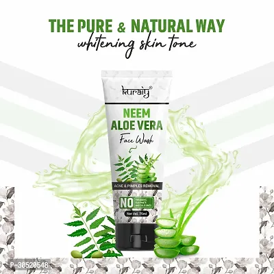 KURAIY Face Wash Cream With Natural Deep Moisturizing Tube-thumb4