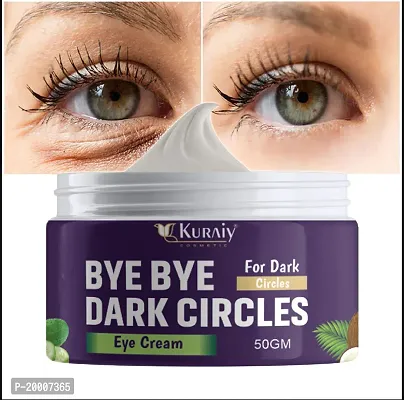 KURAIY Eye Cream for Dark Circle | Dark Circle Remover Cream | Wrinkles Removal Cream For Women and Men (50gm) Pack of 1-thumb0