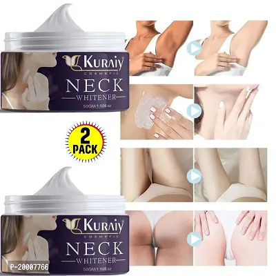 KURAIY 100% Pure Neck Whitener Cream for Neck Area | Get Fast Result in just 7 DAYS