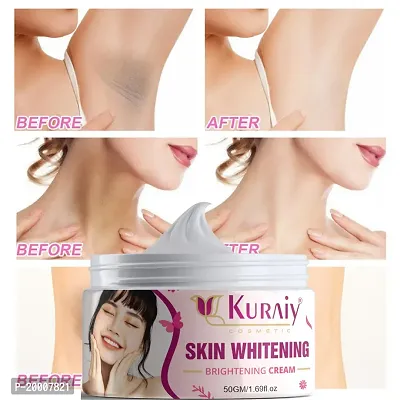 KURAIY Brightening Cream Professional Skin Whitening  Brightening day and night Cream For Man  Woman (50 g)-thumb0