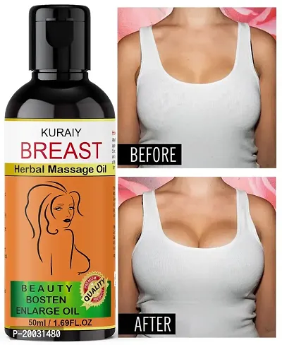 KURAIY 100% Pure Breast Enlargement Oil Effective Full Breast Enhancer Increase Tightness Big Bust Breast Care Oil Breast Beauty Oil