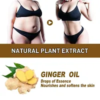 KURAIY 100% Pure Essential Oils Natural Ginger Oil Massage Oil Lymphatic Drainage Therapy Anti Aging Plant Essential Oil Beauty Health-thumb1