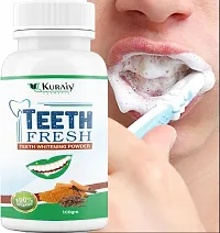 KURAIY Teeth Whitening Activated Carbon Powder Healthy Harmless Bamboo Charcoal Whitening Oral Hygiene Cleaning Teeth Caring 100g-thumb3