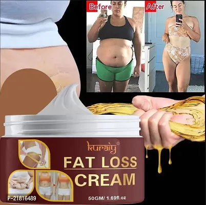 KURAIY  Ginger Slimming Cream Fast Lose Weight Fat BurnThin Leg Waist Slim Massage Cream Beauty Body Care pack of 1-thumb0