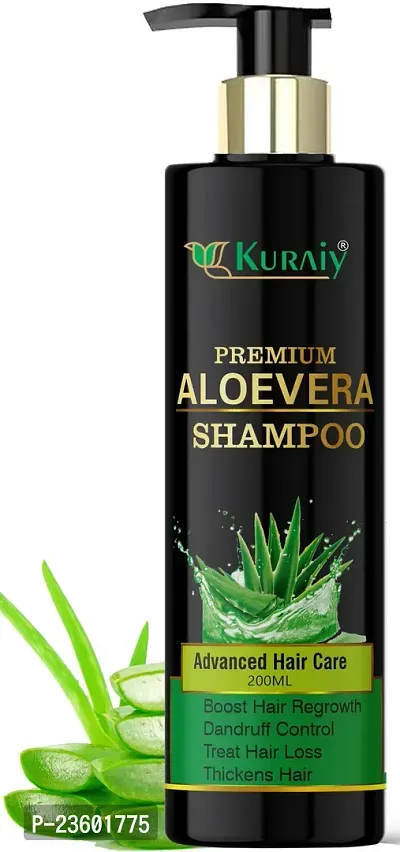 Natural Aloe Vera Hair Care Hair Shampoo, 200ml-thumb0