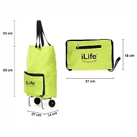 Collapsible Trolley Bags Folding Shopping Bag with Wheels Foldable Shopping Cart Reusable Shopping Bags Grocery Bags Shopping Trolley Bag-thumb2